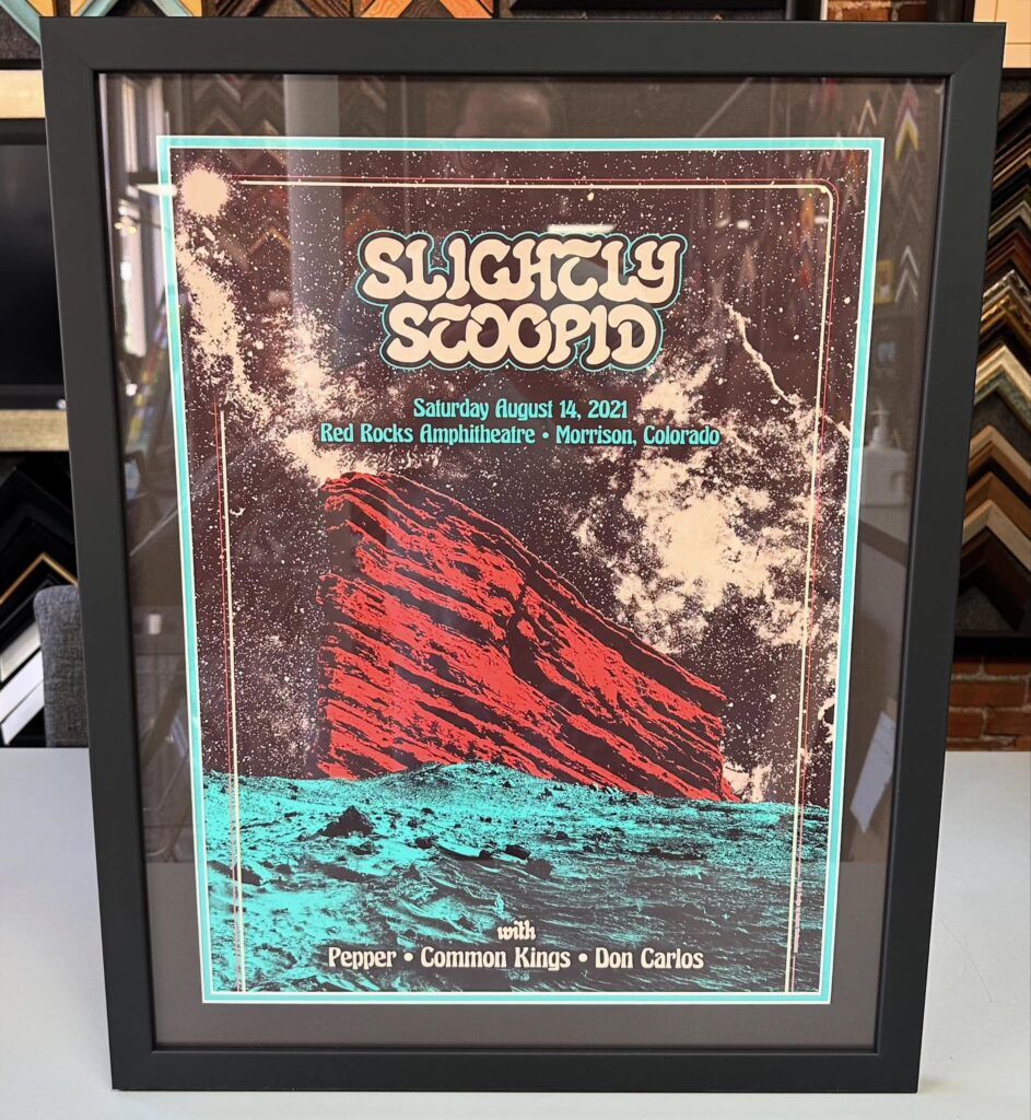 Slightly Stoopid | Red Rocks Framed Poster