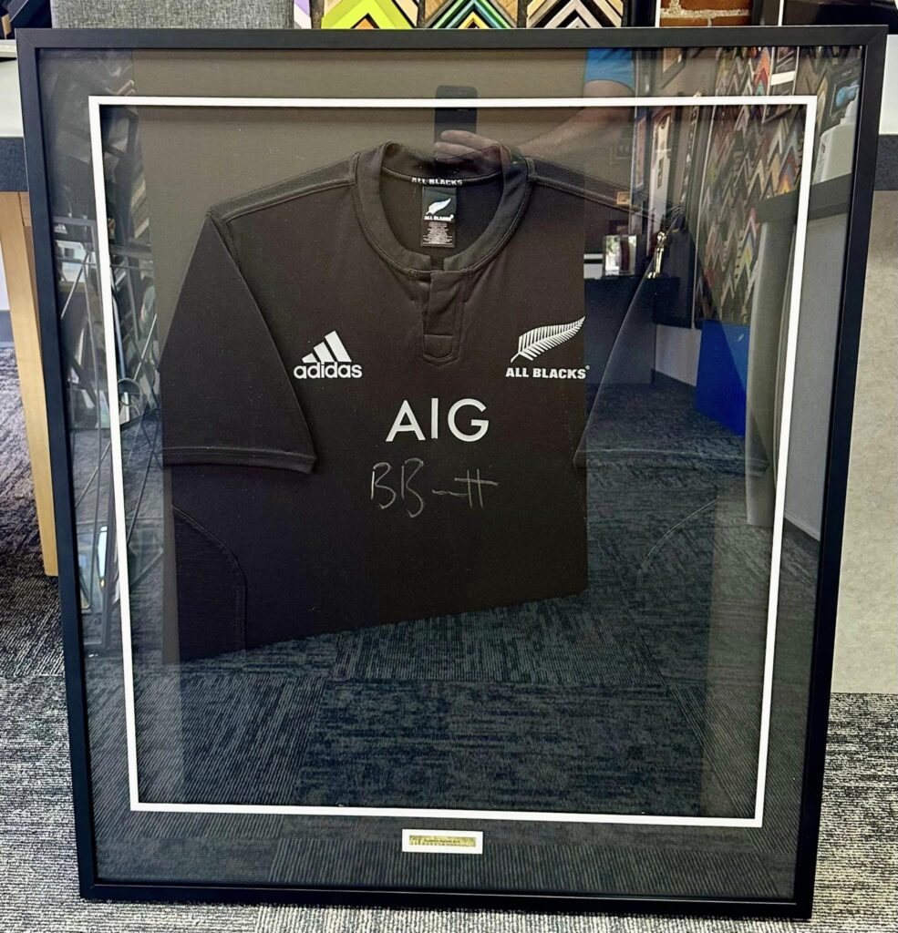 All Blacks Rugby Jersey Framing Denver 