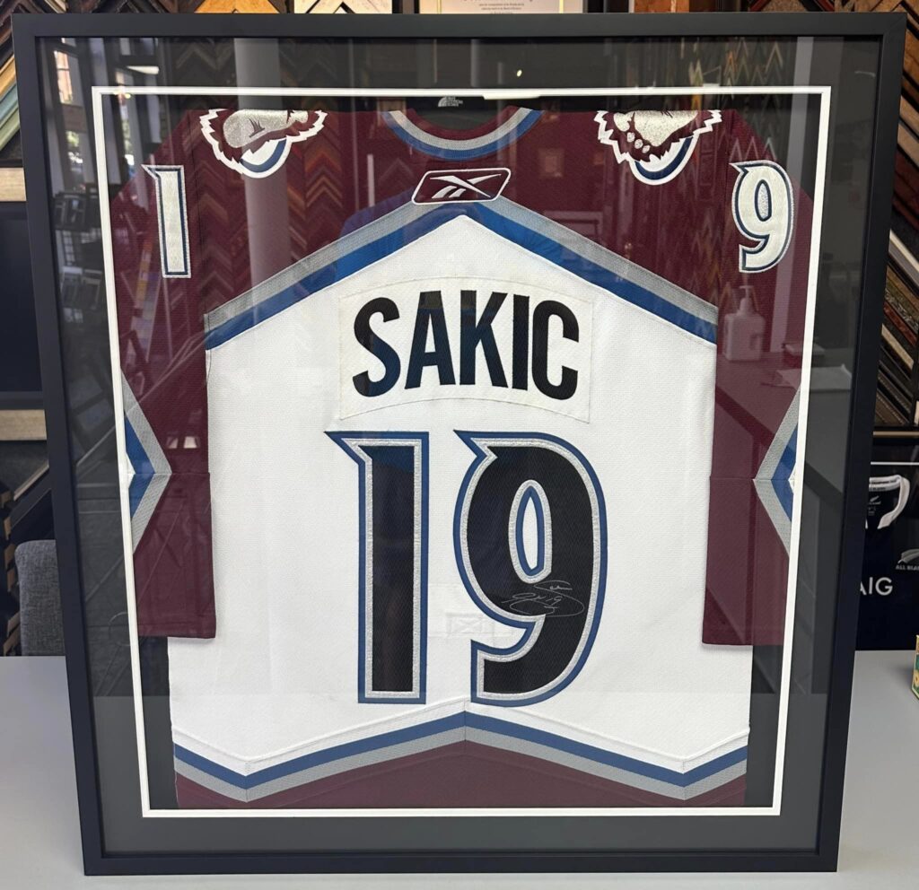 Custom Jersey Framing Denver 