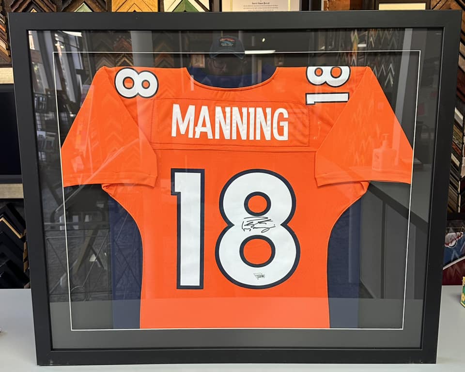 Custom Jersey Framing Denver 