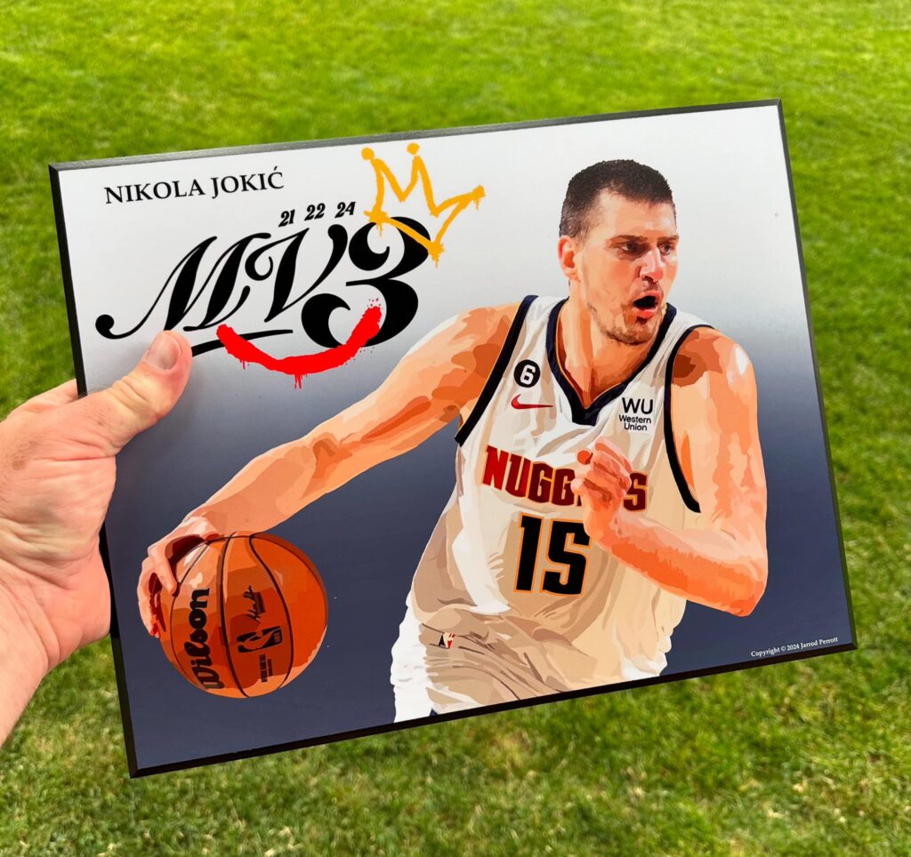 Nikola Jokic Nuggets Duraplaq 