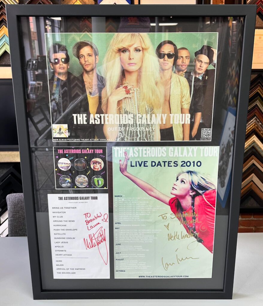 The Asteroids Galaxy Tour Framed Memorabilia