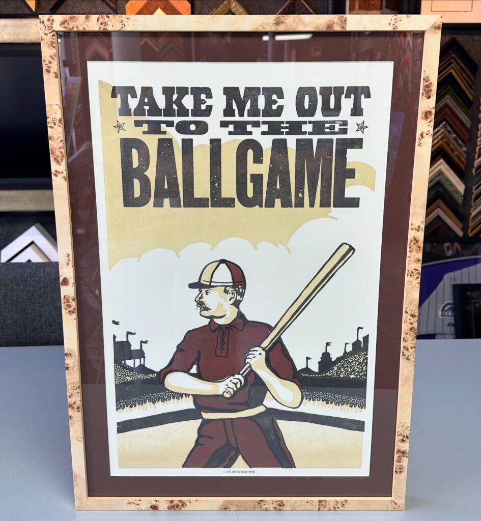 'Take Me Out to the Ballgame' by Hatch Show Prints