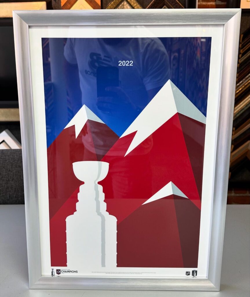 Colorado Avalanche Stanley Cup Framed Print