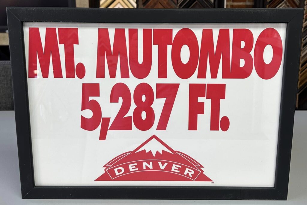 Mt. Mutombo | Vintage Denver Nuggets