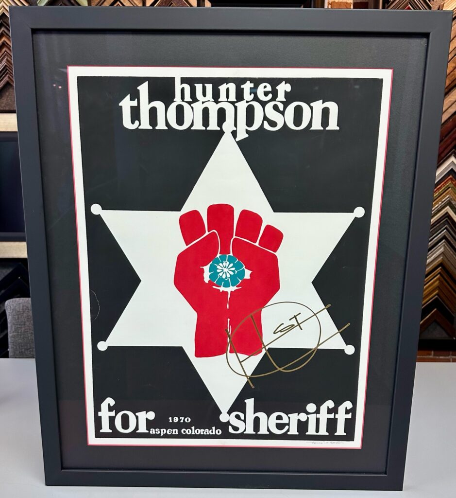 'Hunter S. Thomson for Sheriff' by Thomas Benton