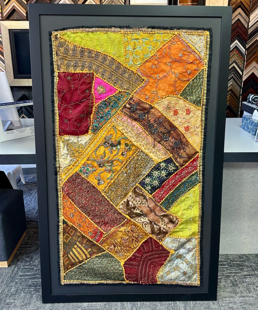 Custom Framed Quilt 