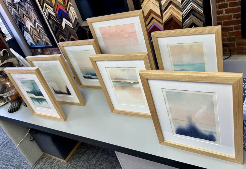Custom Framed Watercolors Denver