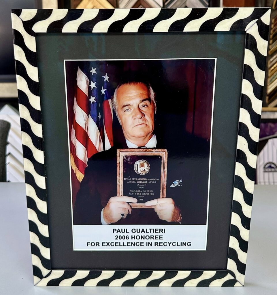 Sopranos Paulie Walnuts 'Excellence in Recycling'