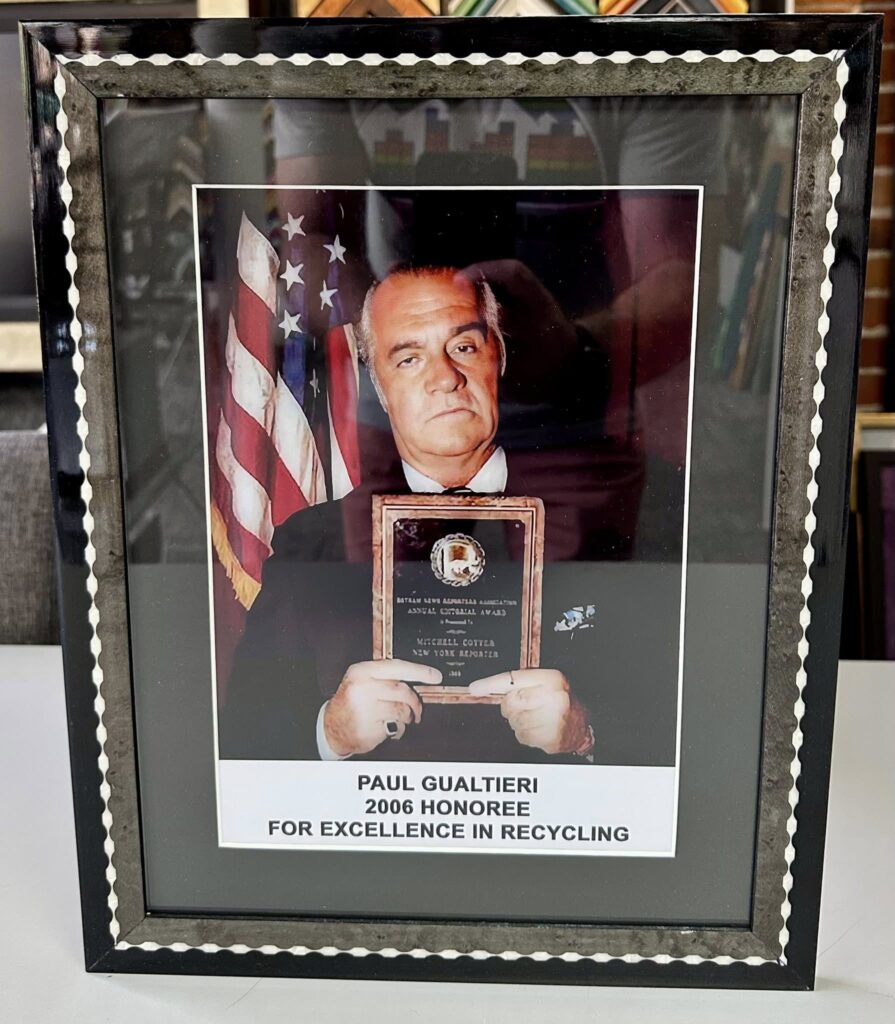 Sopranos Paulie Walnuts 'Excellence in Recycling'