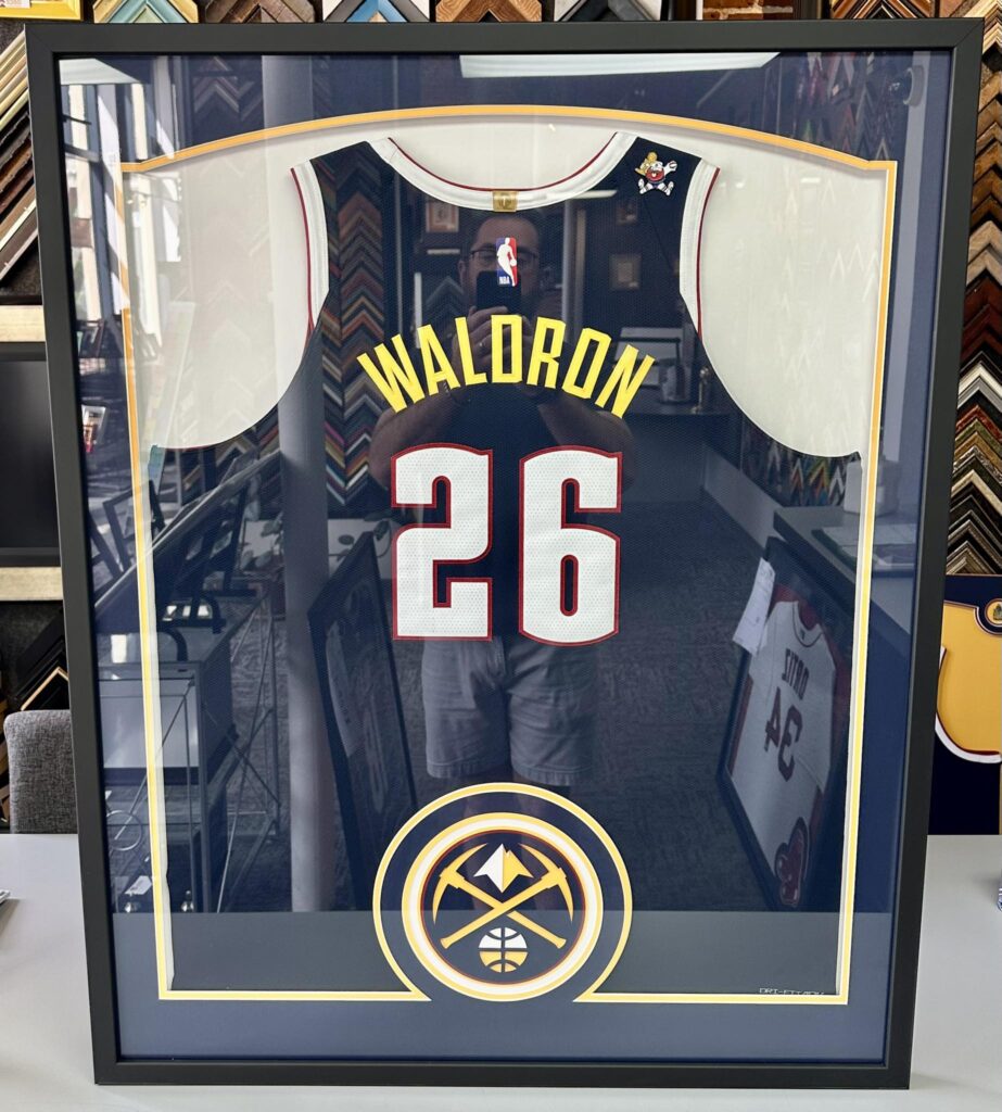 Denver Nuggets | Custom Jersey Framing Denver 