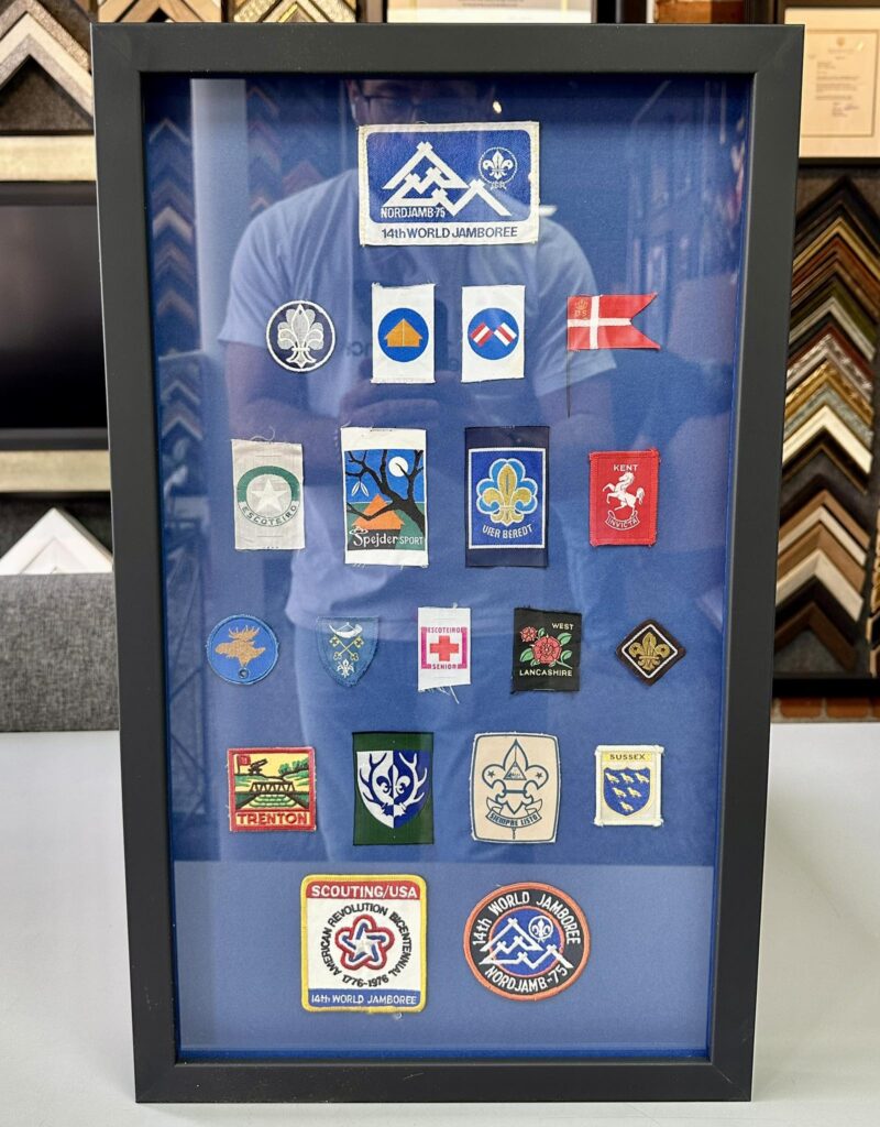 Custom Framed Patch Collection 