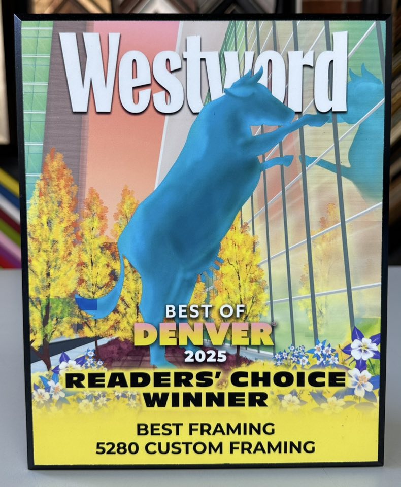 5280 Custom Framing Voted Best Frame Shop in Denver