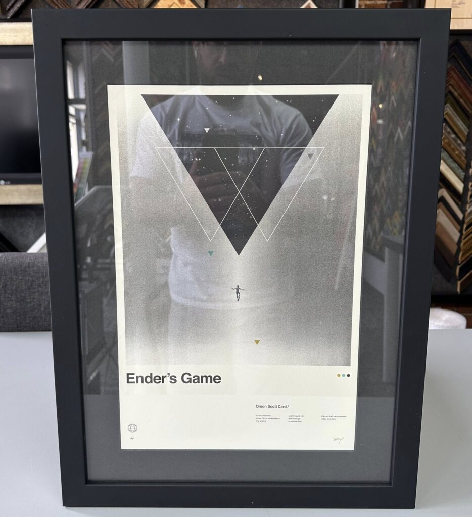 Custom Framed Ender's Game Prints