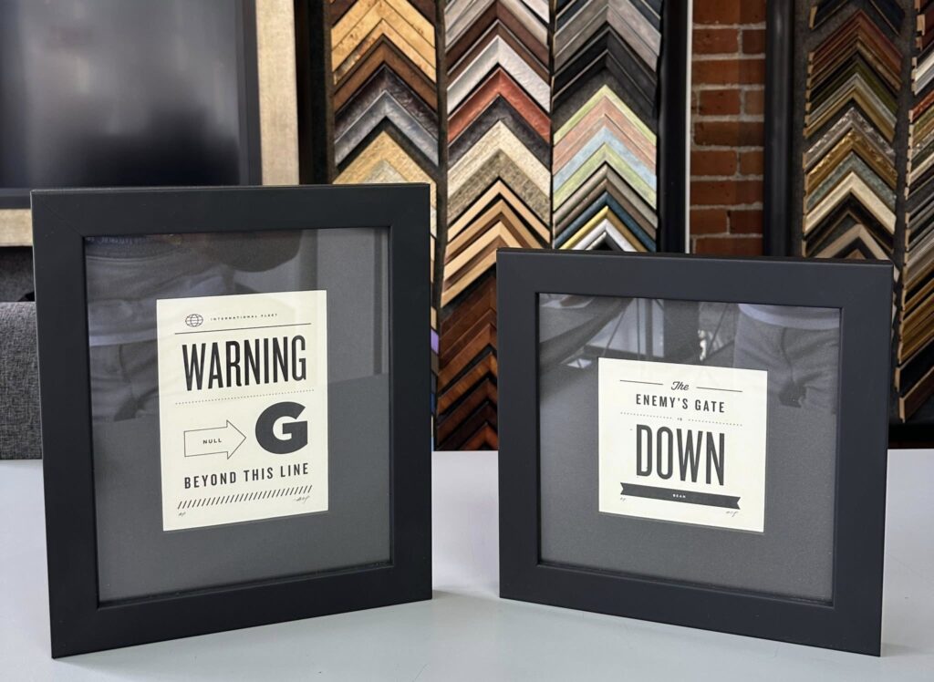 Custom Framed Ender's Game Prints