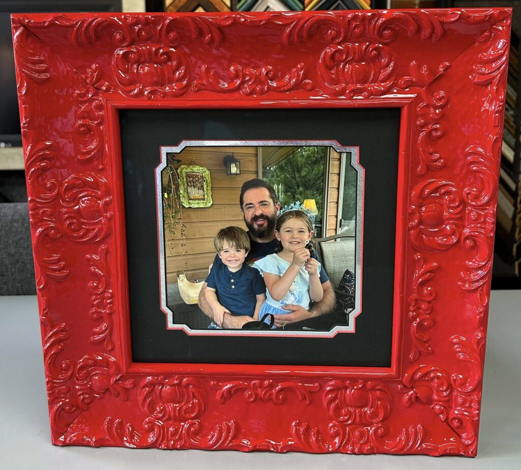 Colorful Picture Frames & Holographic Mats 