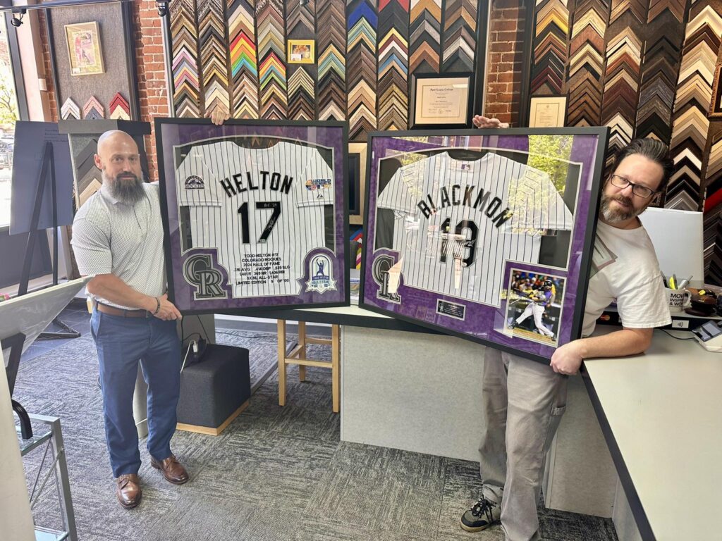 Denver's Premier Sports Jersey Framer!