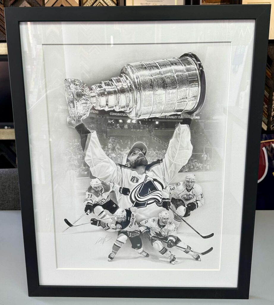 Andrew Cogliano by Dan Pietens Art 