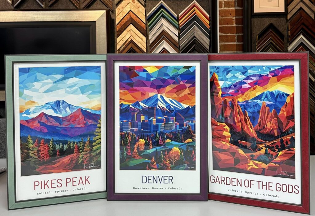 Custom Framed Colorado Prints 