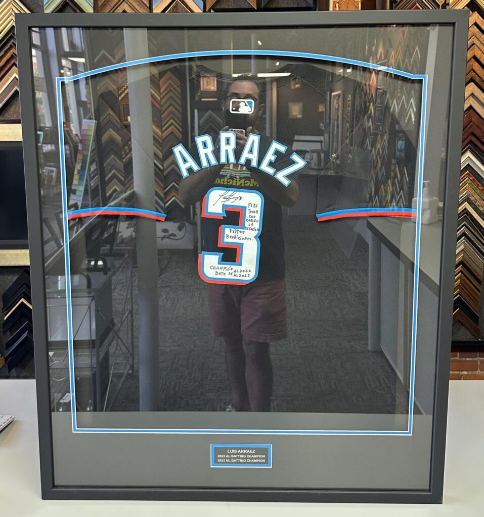 Custom Framed Luis Arraez All Star Jersey