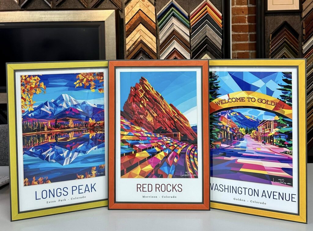 Custom Framed Colorado Prints 