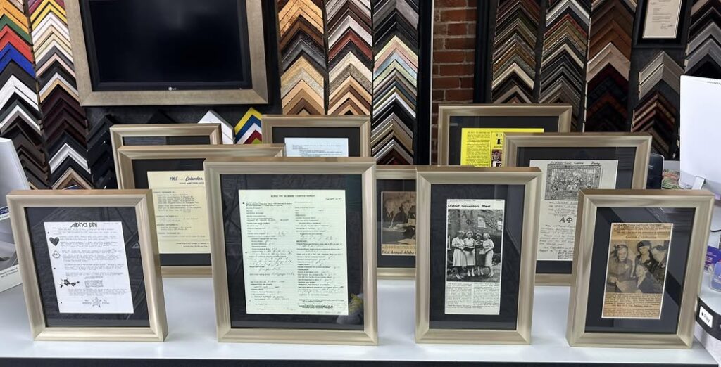 Custom Frames for Alpha Phi