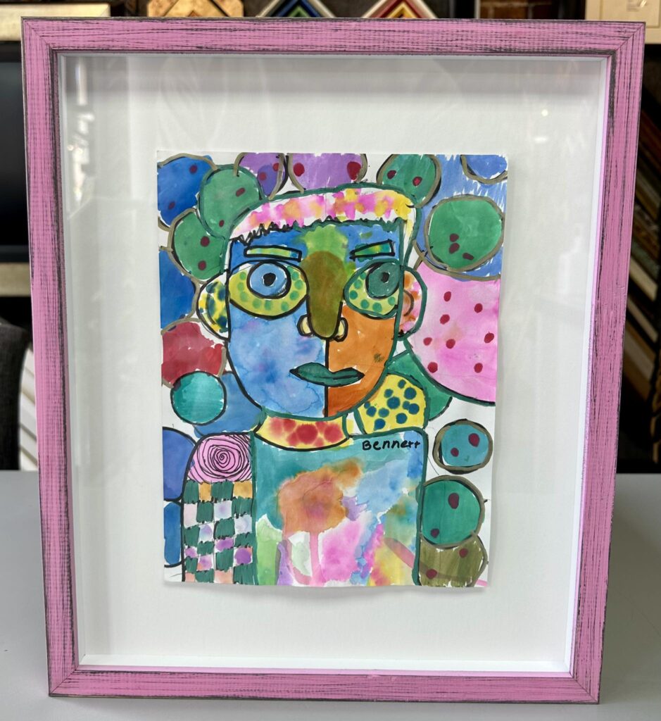 Custom Framed Children's Artwork 