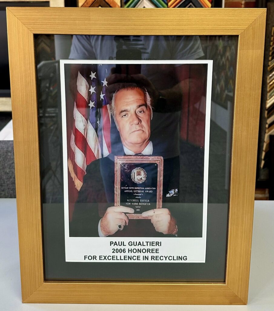 Paulie Walnuts | Excellence in Recyling