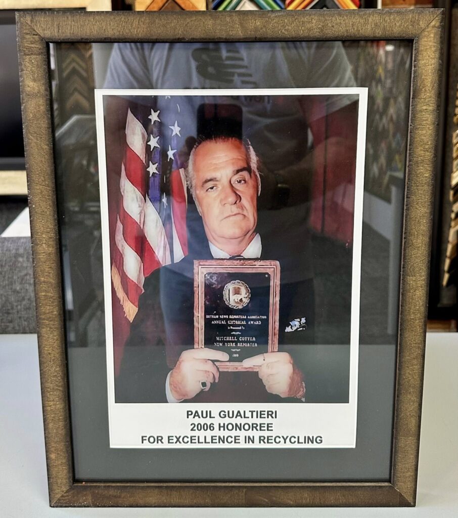 Paulie Walnuts | Excellence in Recyling
