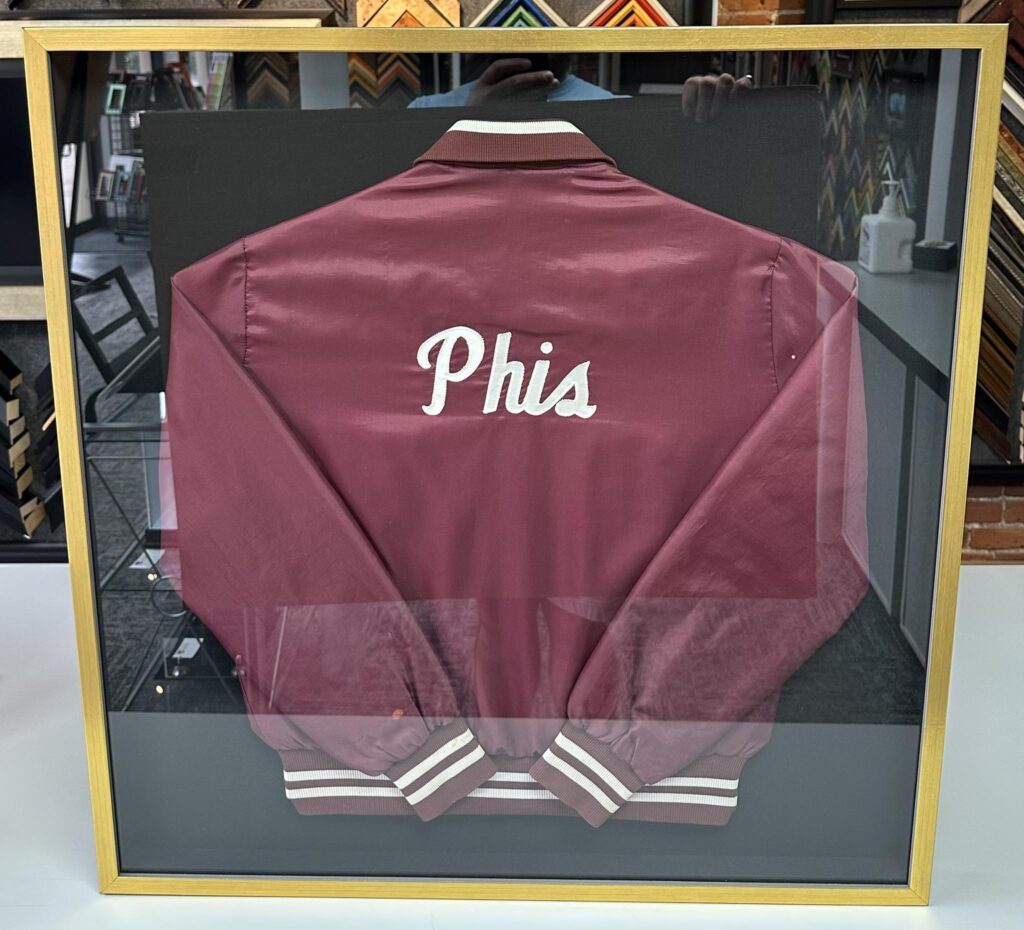 Custom Framed Alpha Phi Vintage Jacket