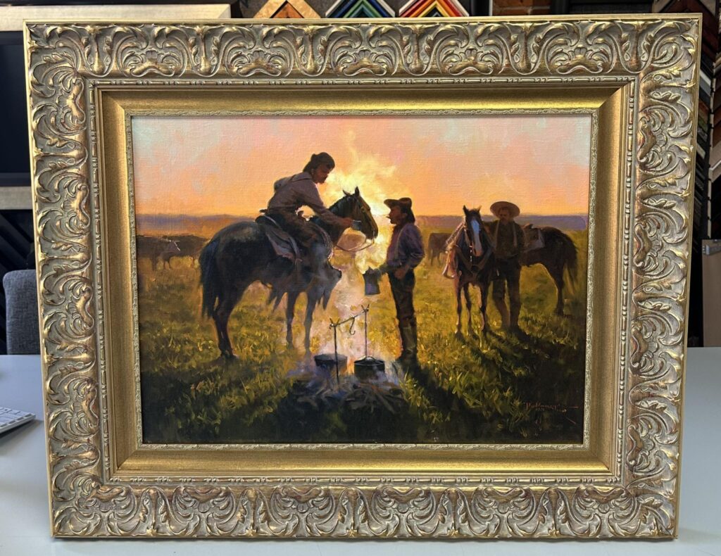 Stacked Picture Frames for La Loma Restaurant