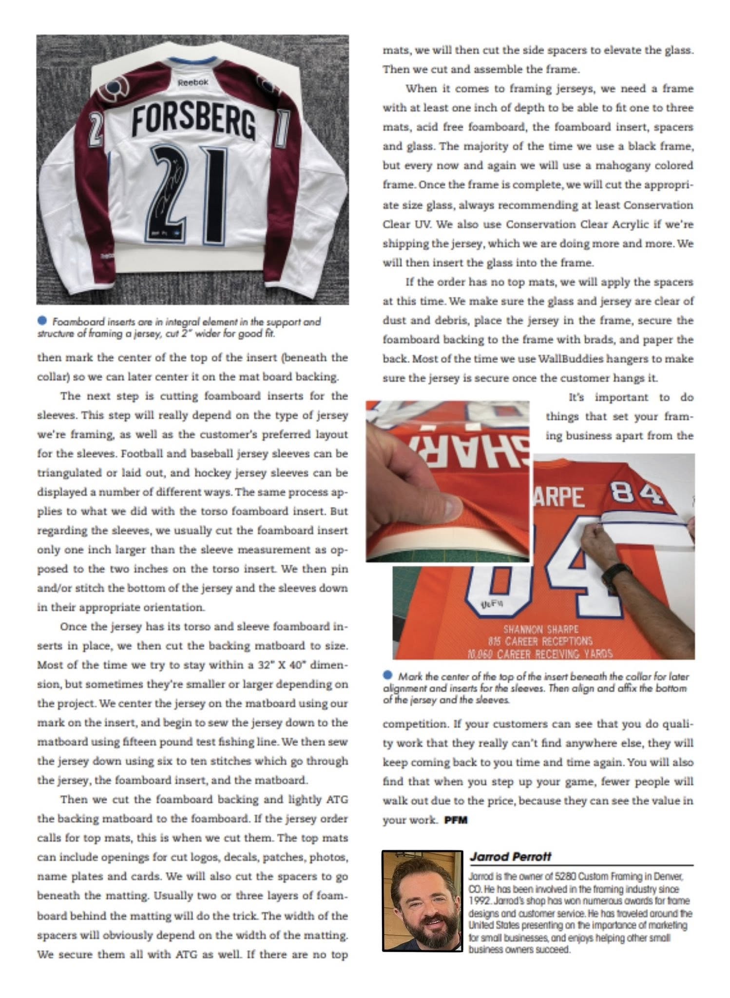 Thanks, Picture Framing Magazine!