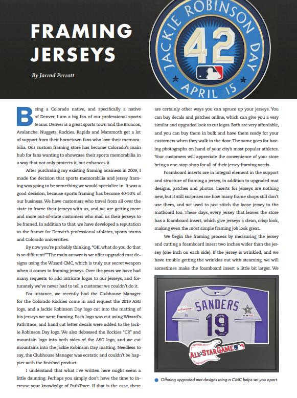 Thanks, Picture Framing Magazine!