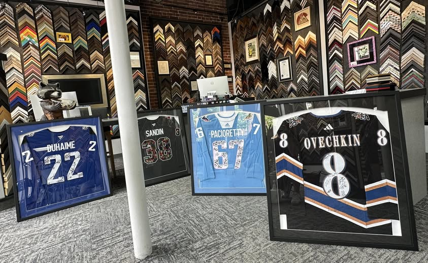 Custom Jersey Framing Denver Colorado 