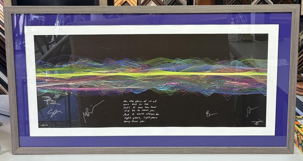 'Light Years' by The National Soundwave Art
