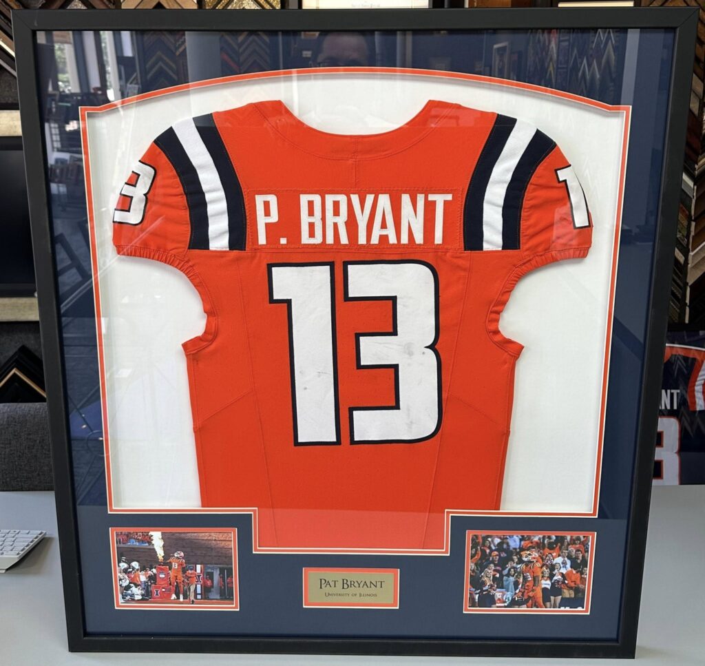Framing for Pat Bryant of the Denver Broncos 