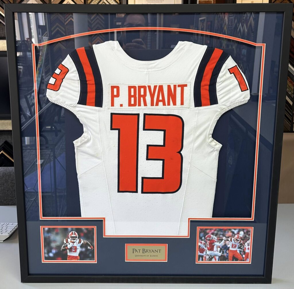 Framing for Pat Bryant of the Denver Broncos 
