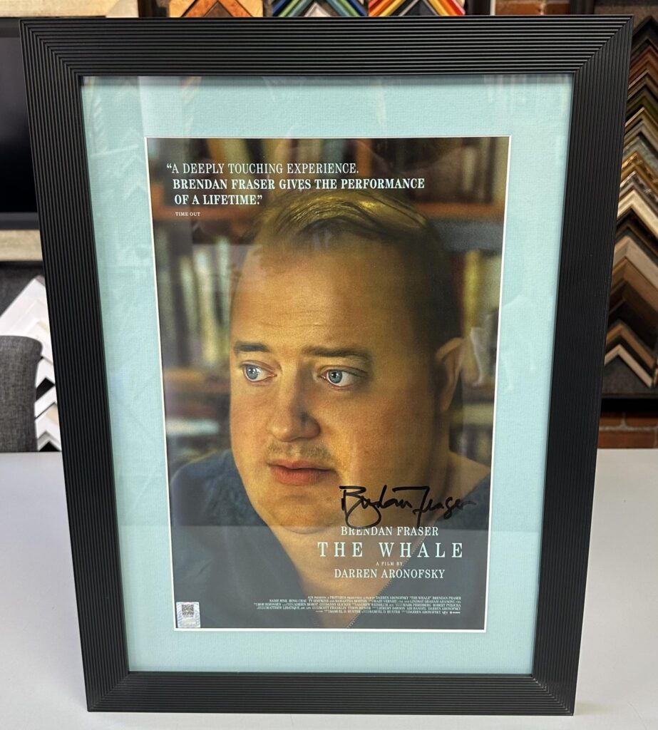 'The Whale' Print Signed by Brendan Fraser