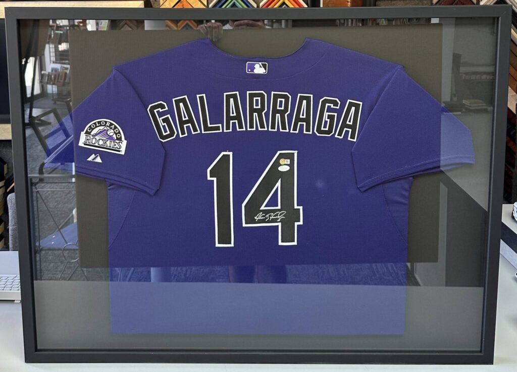 Custom Sports Jersey Framing Denver 
