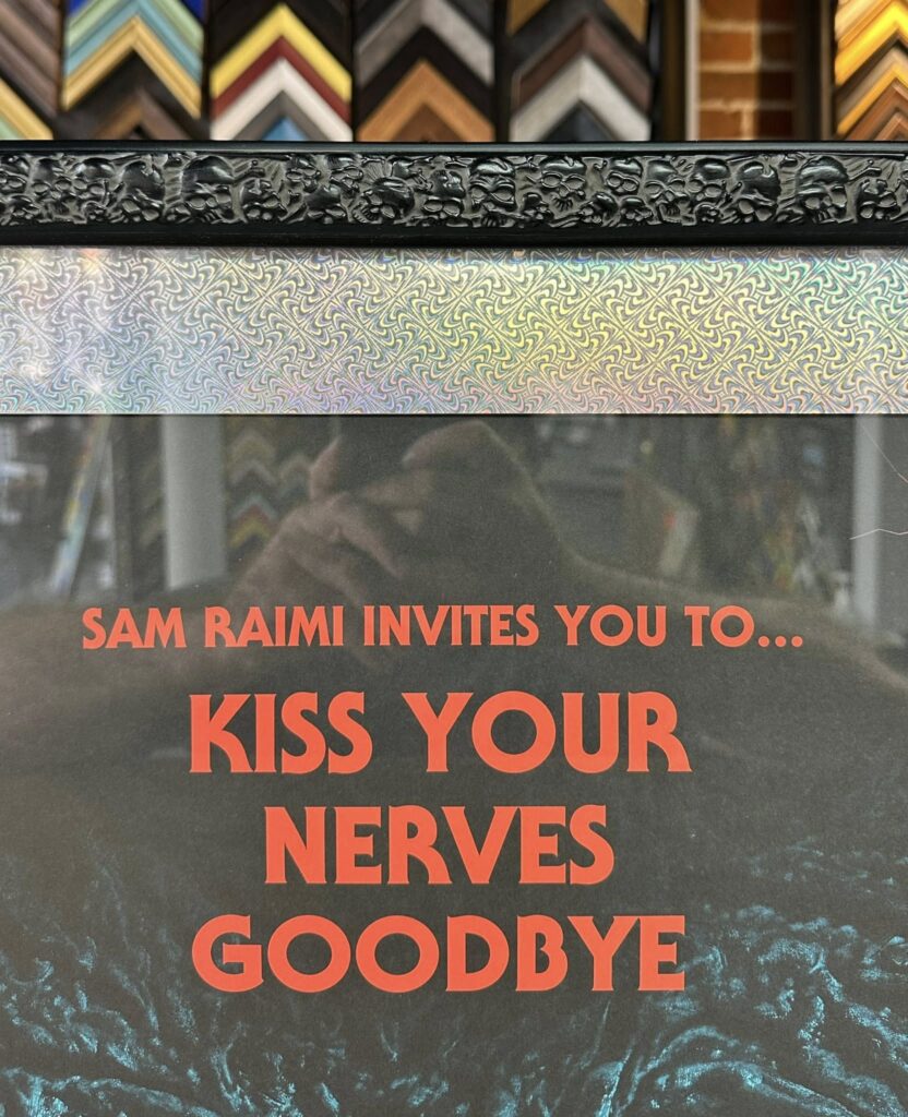 Evil Dead II Poster Signed by Bruce Campbell 