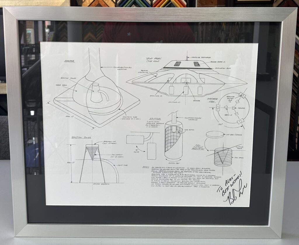 UFO Diagram by Bob Lazar 