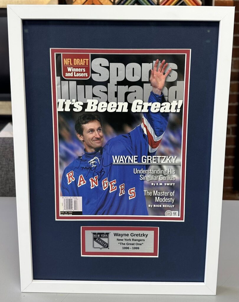 Custom Framed Sports Illustrated Magazines 