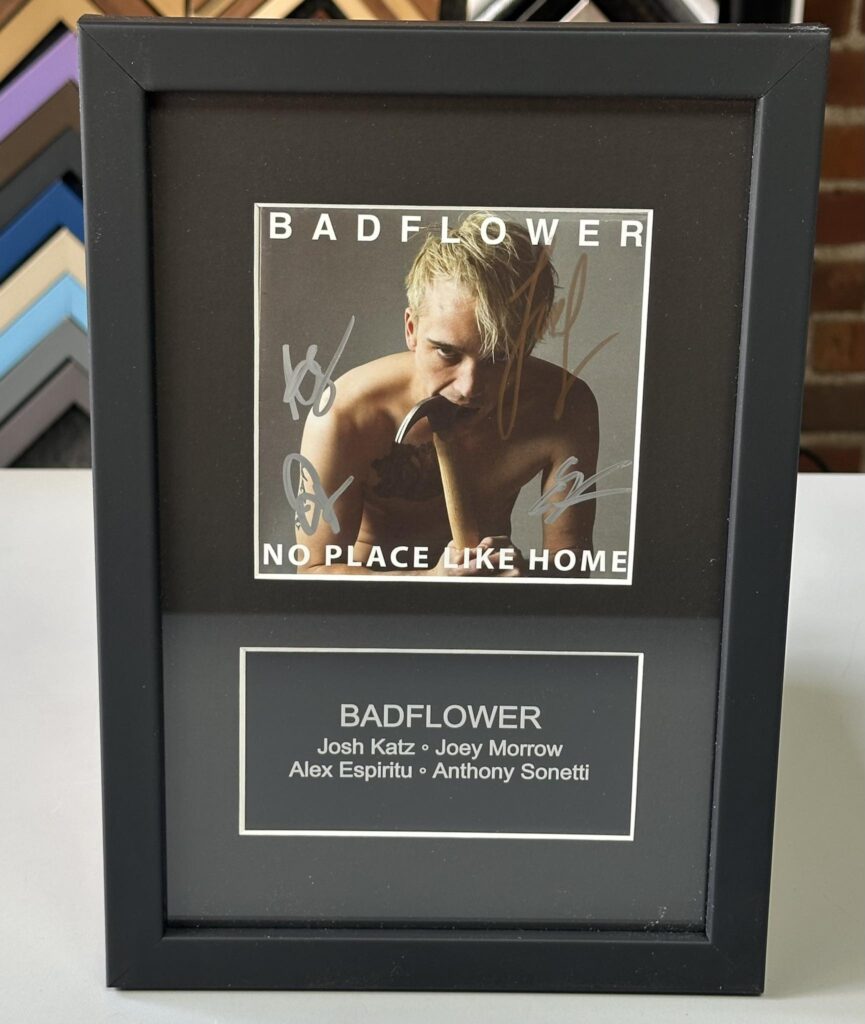 Custom Framed Badflower CD