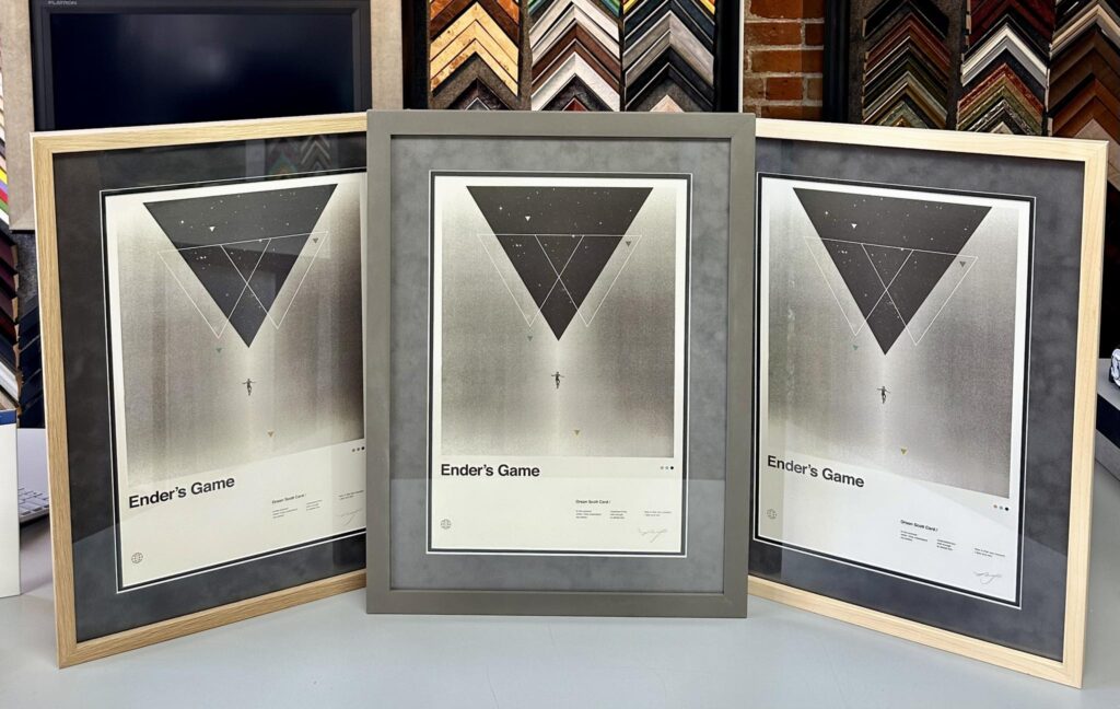 Custom Framed Ender's Game Prints 