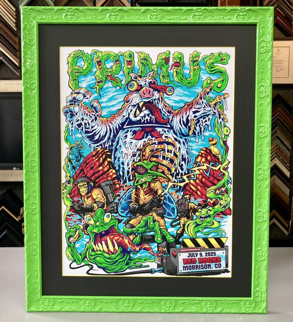 Custom Framed Primus Red Rocks Print
