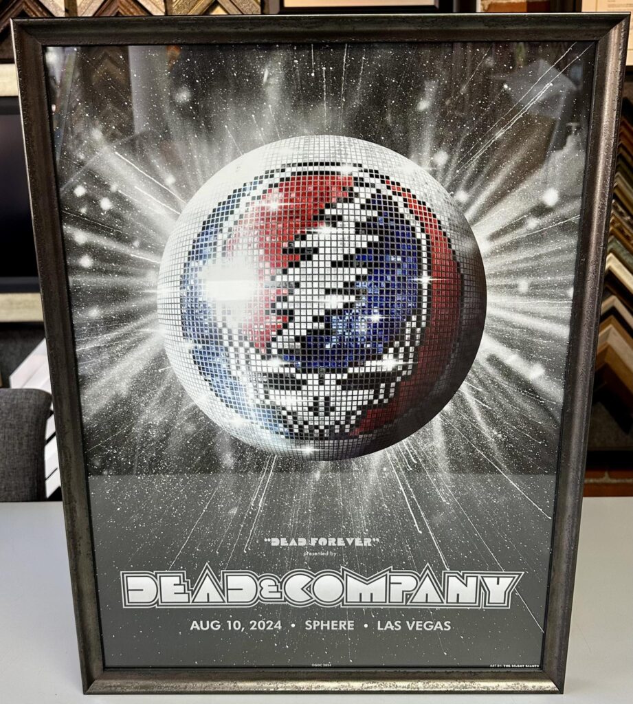 Custom Framed Dead & Company Sphere Print