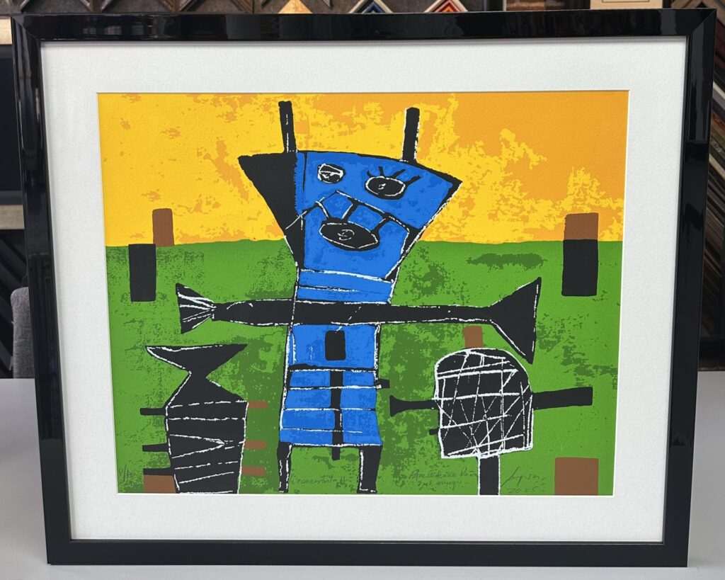 Custom Framed Painting