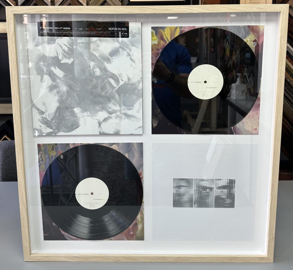 Rufus Du Sol Custom Framed Album 