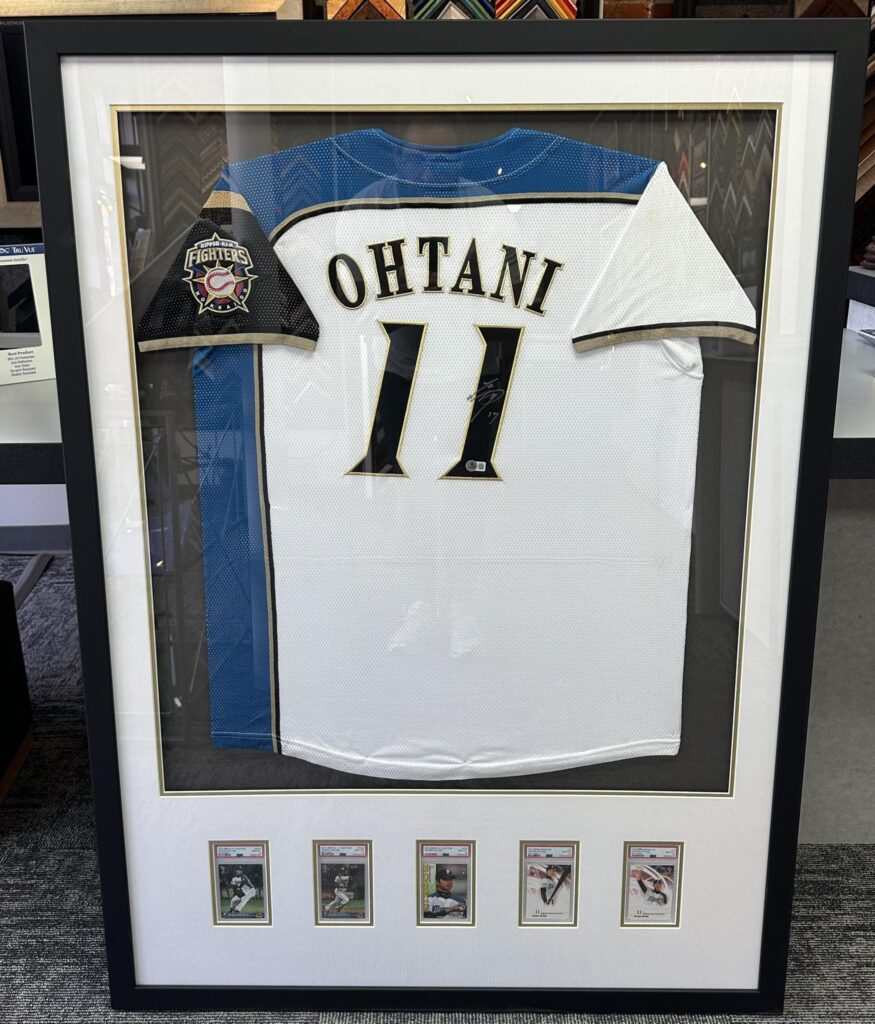 Custom Framed Shohei Ohtani Jersey 