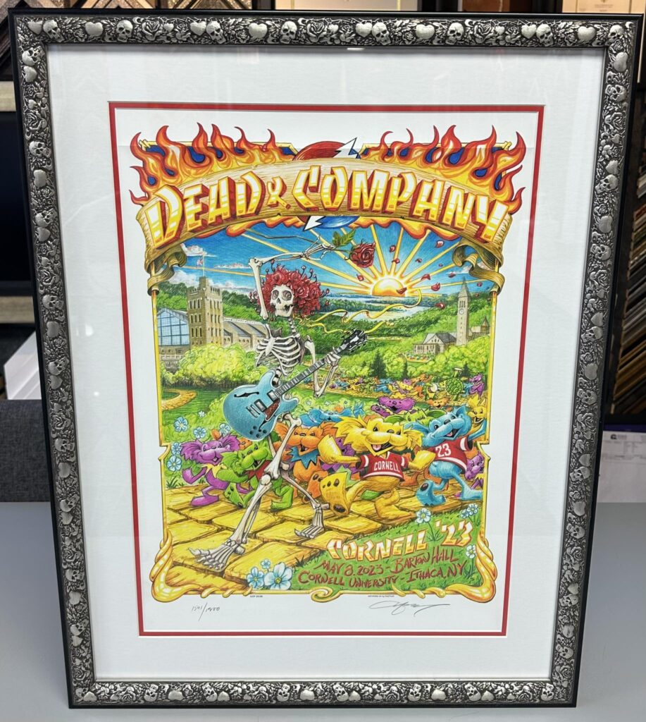 Custom Framed Dead & Company Print
